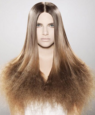 La vitamina las ampollas de los cabello